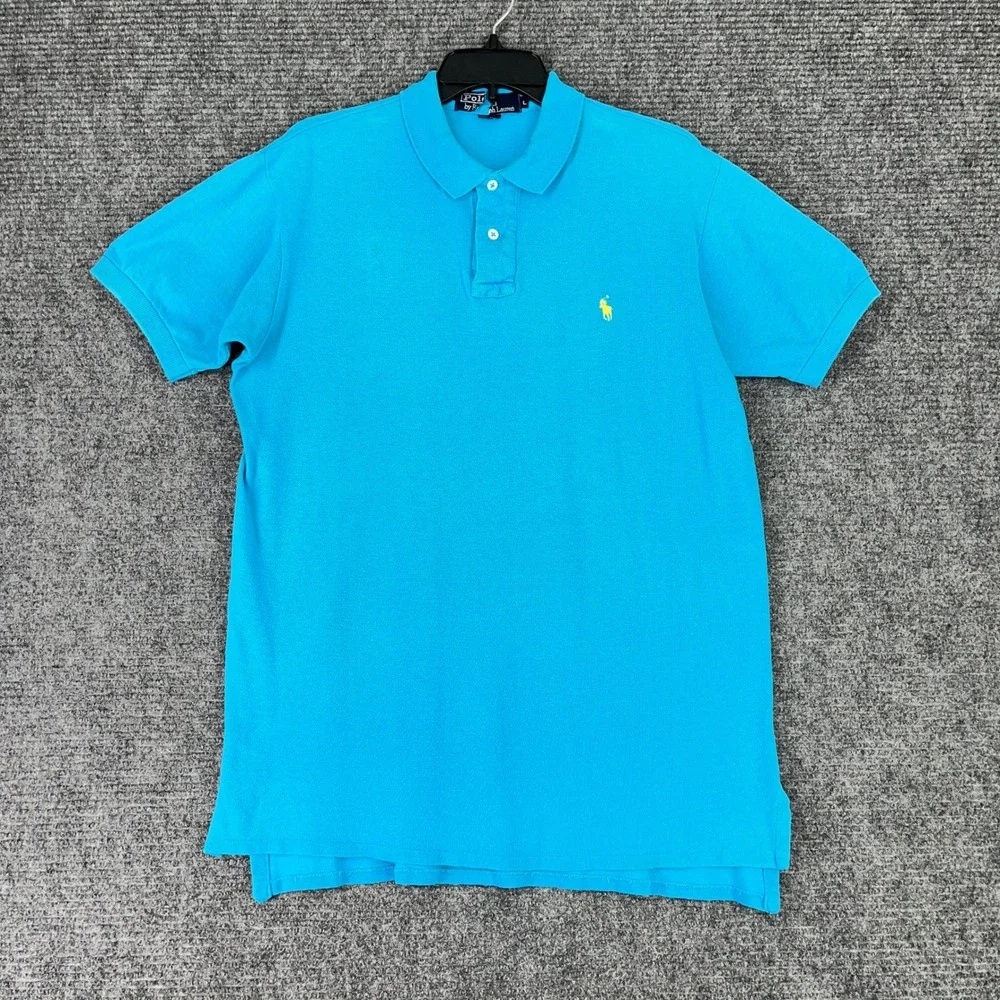 Vintag 90s Polo Ralph Lauren Polo Shirt Men L Preppy Coastal Old Money Aesthetic